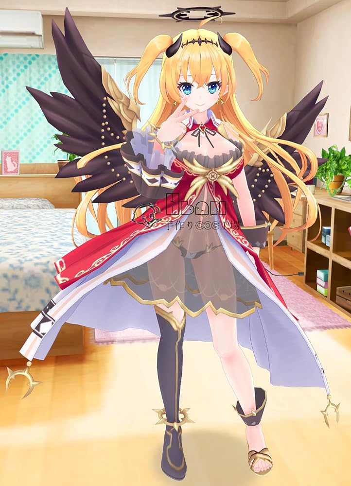 Amazon.co.jp: デタリキZ ルシフェル コスプレ衣装 仮装 コスチューム